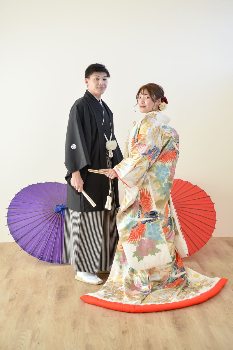 着物の後ろ姿も…!