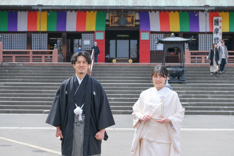 桜シーズンに川越でロケーションフォト