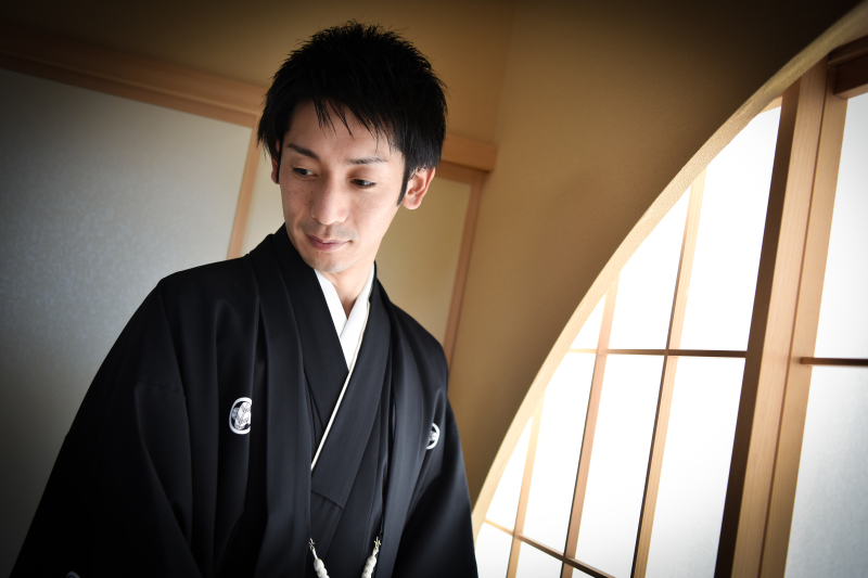 ご新郎様のソロショット！