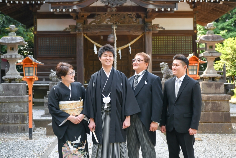 ご新郎様側両親…♡