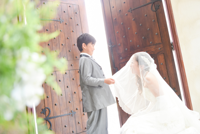 ママにベールダウン