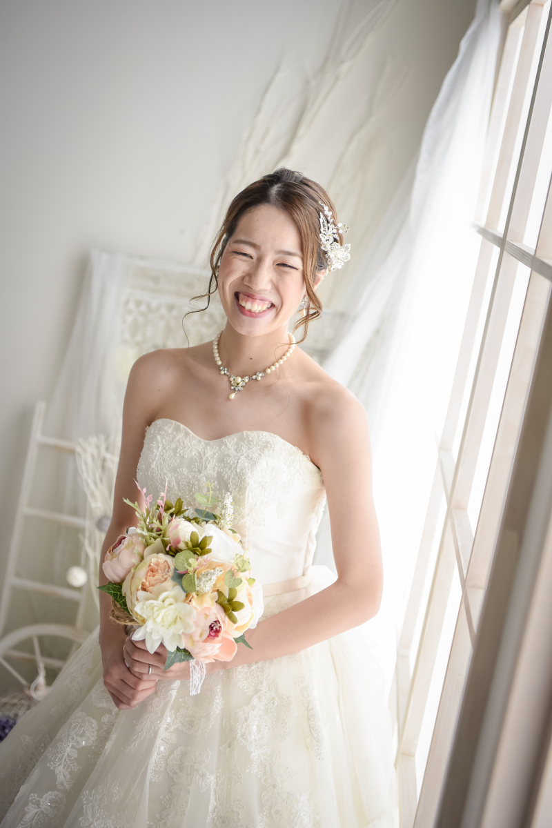 ご新婦様のソロショット…♡