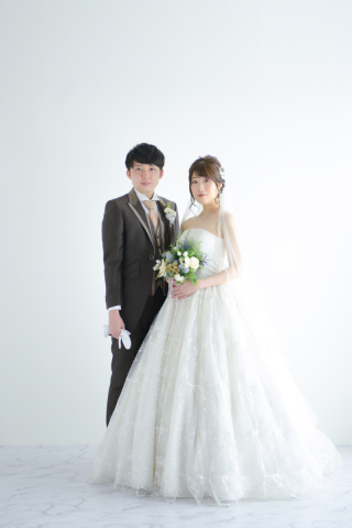 スタジオで洋装＆和装撮影