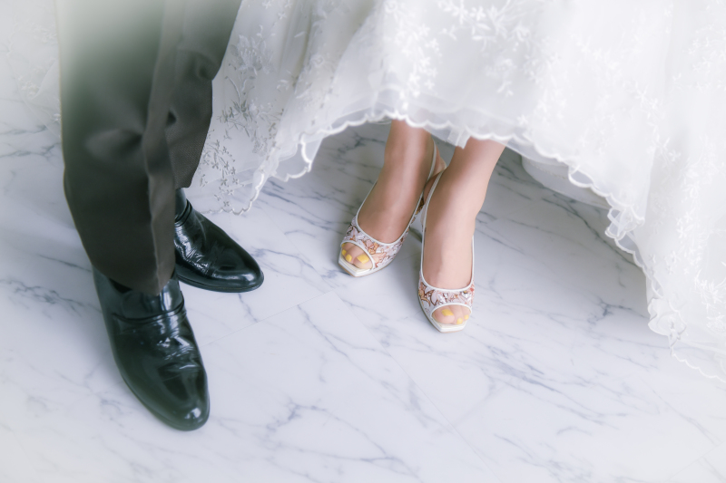 足元ショット…♡