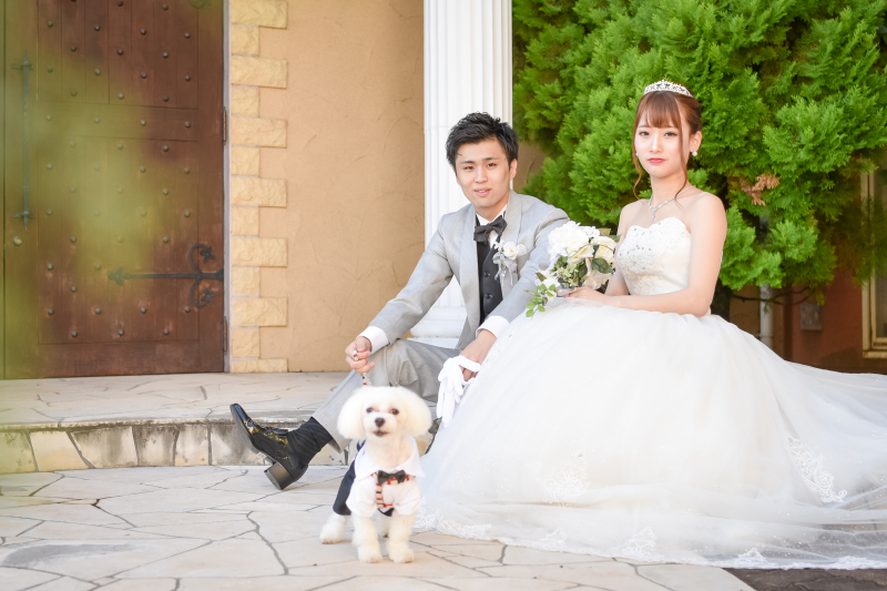 お座りショットも…♡