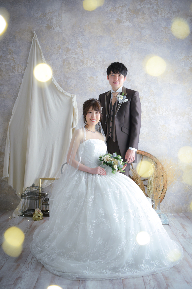 お座りのショット