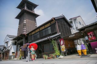 川越小江戸ロケーションフォト＆母校にて