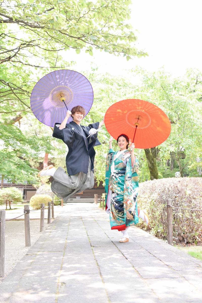 最後はジャンプ♪