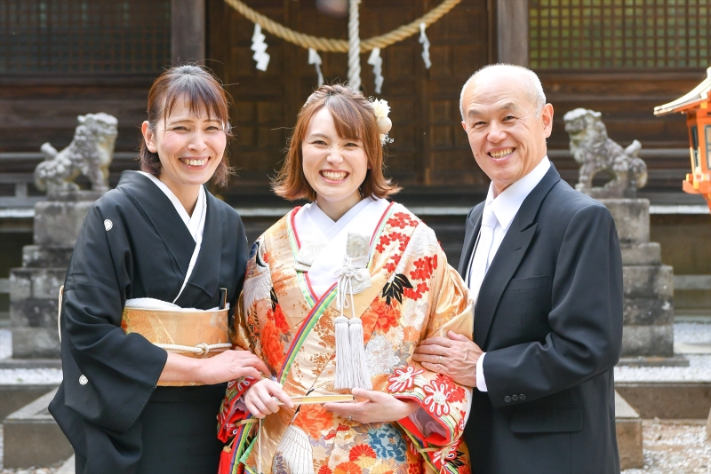 ご新婦様側両親…♡