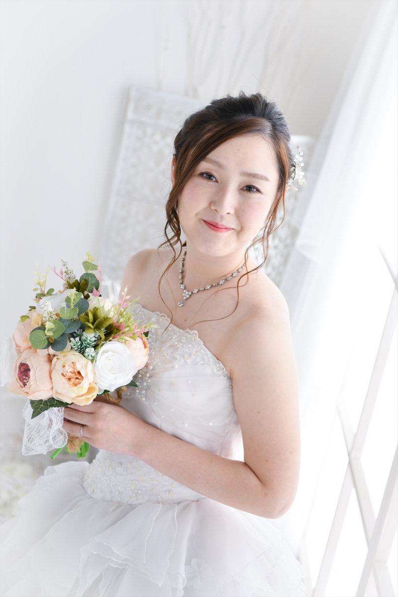 ご新婦様ソロショット…♡