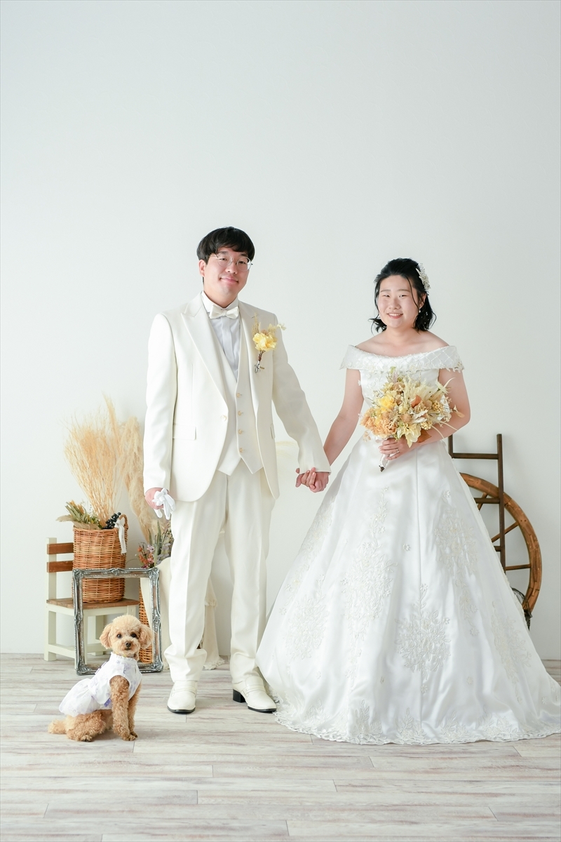 ワンちゃん登場…♡