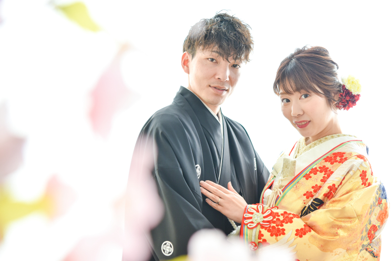 お色直しをして色打掛に♪