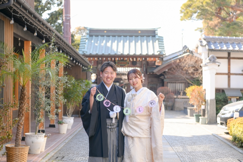 笑顔がとっても素敵なお2人でした♪