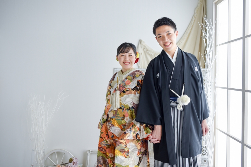 笑顔のショット