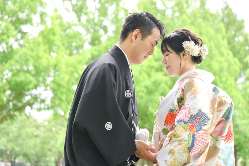 色打掛にチェンジ…♡