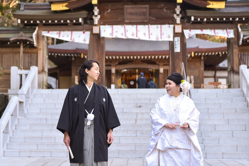 まずは白無垢から撮影♪