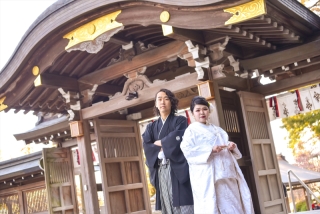 和装高麗神社&洋装スタジオ撮影