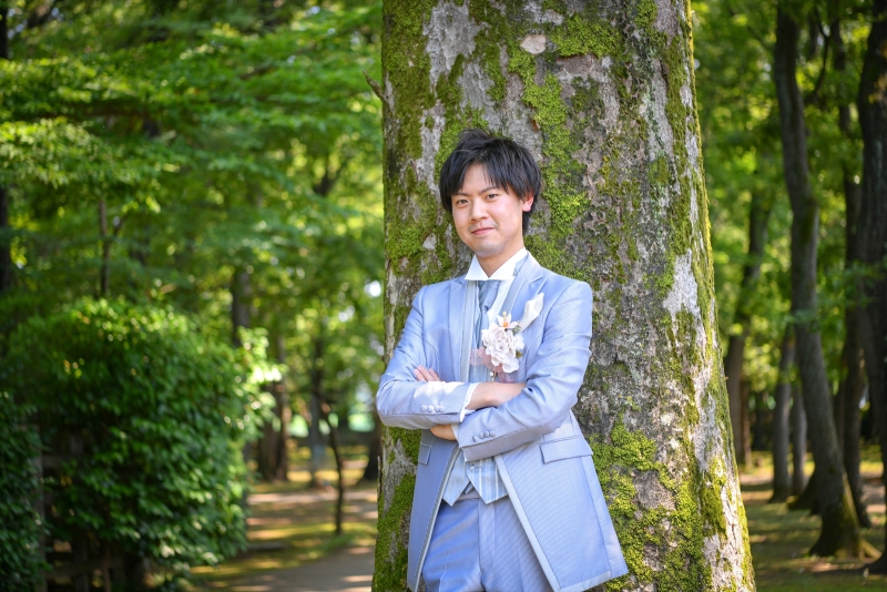 ご新郎様ソロショット★