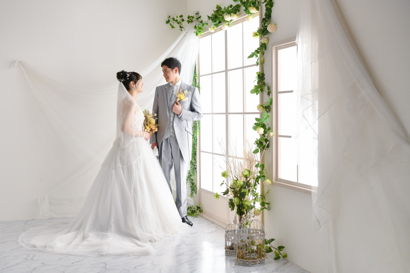 自然の光を浴びながら