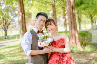 ドレスも和装もロケーション撮影…♡