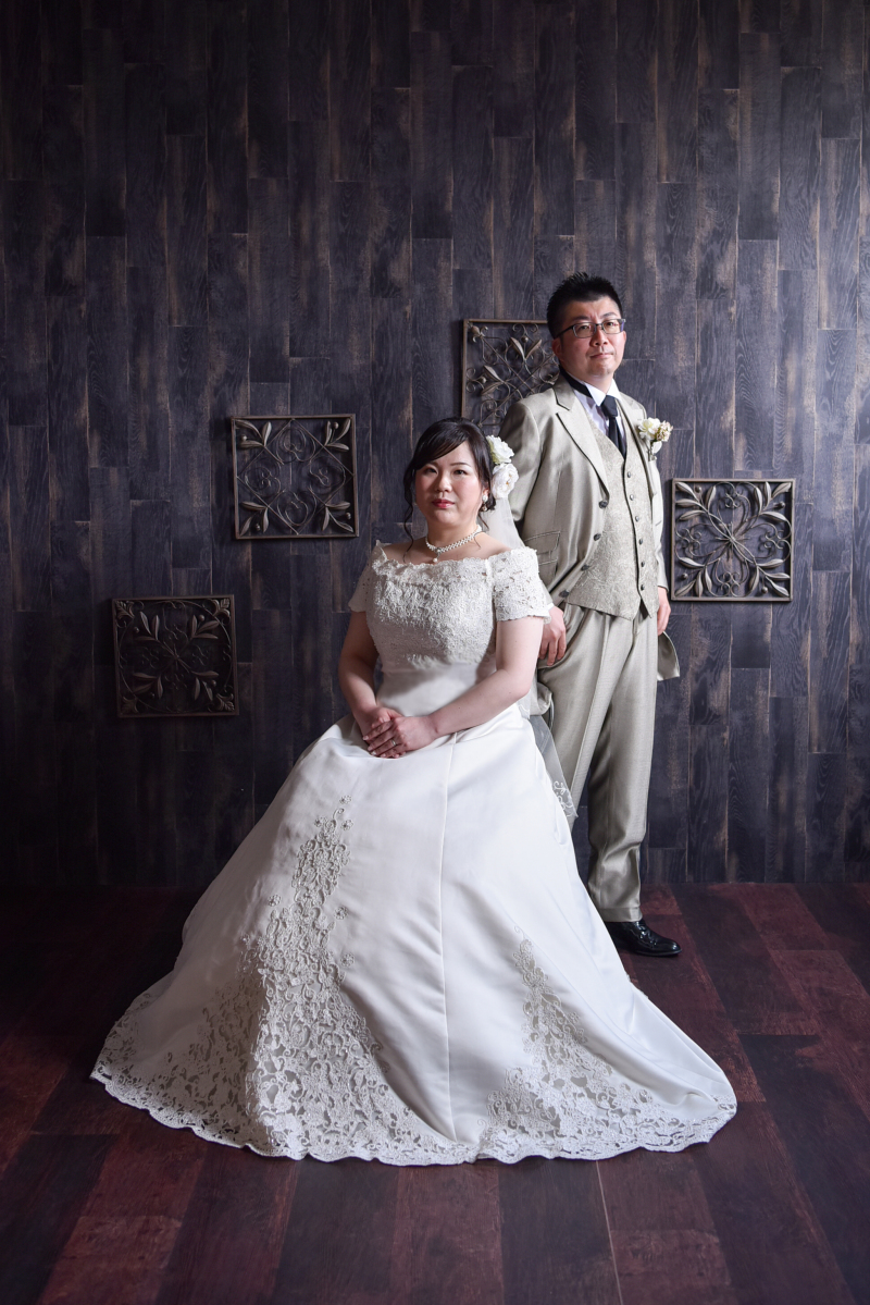 シックなイメージの部屋で