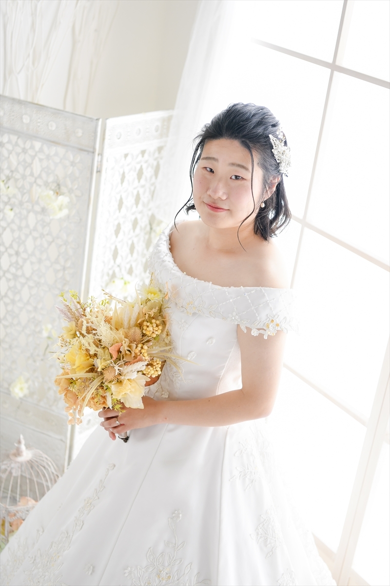 ソロショットも撮影…♡