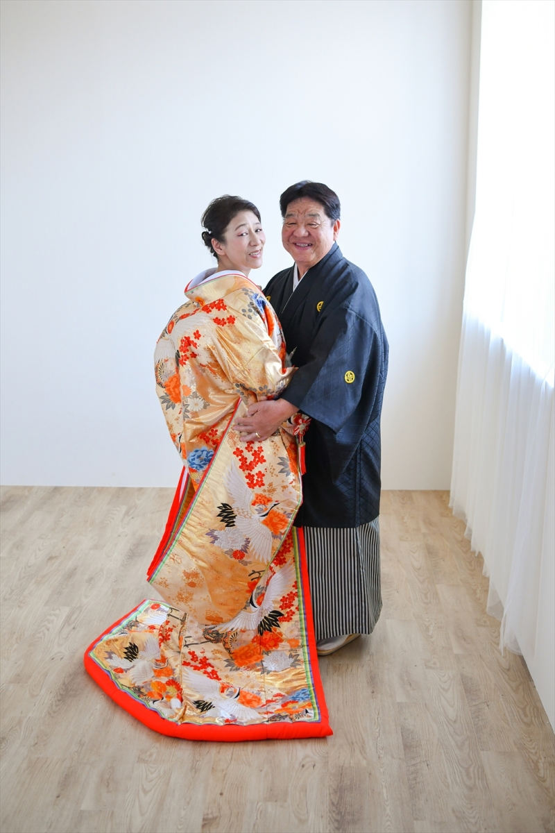 2人で決めたお衣裳