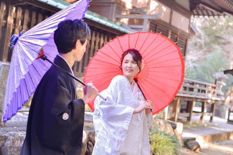 白無垢にお着替え！