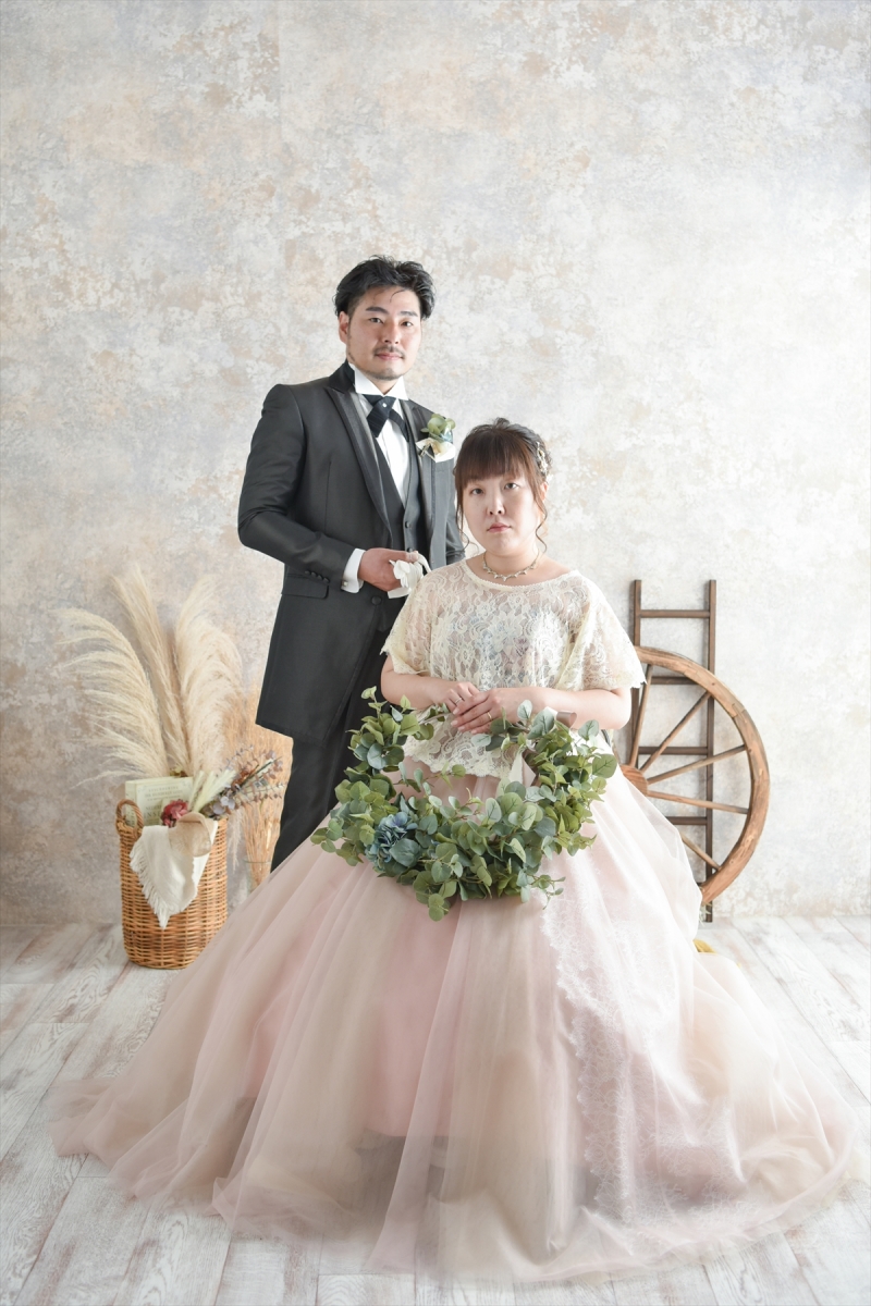 カラードレスにお着替え！