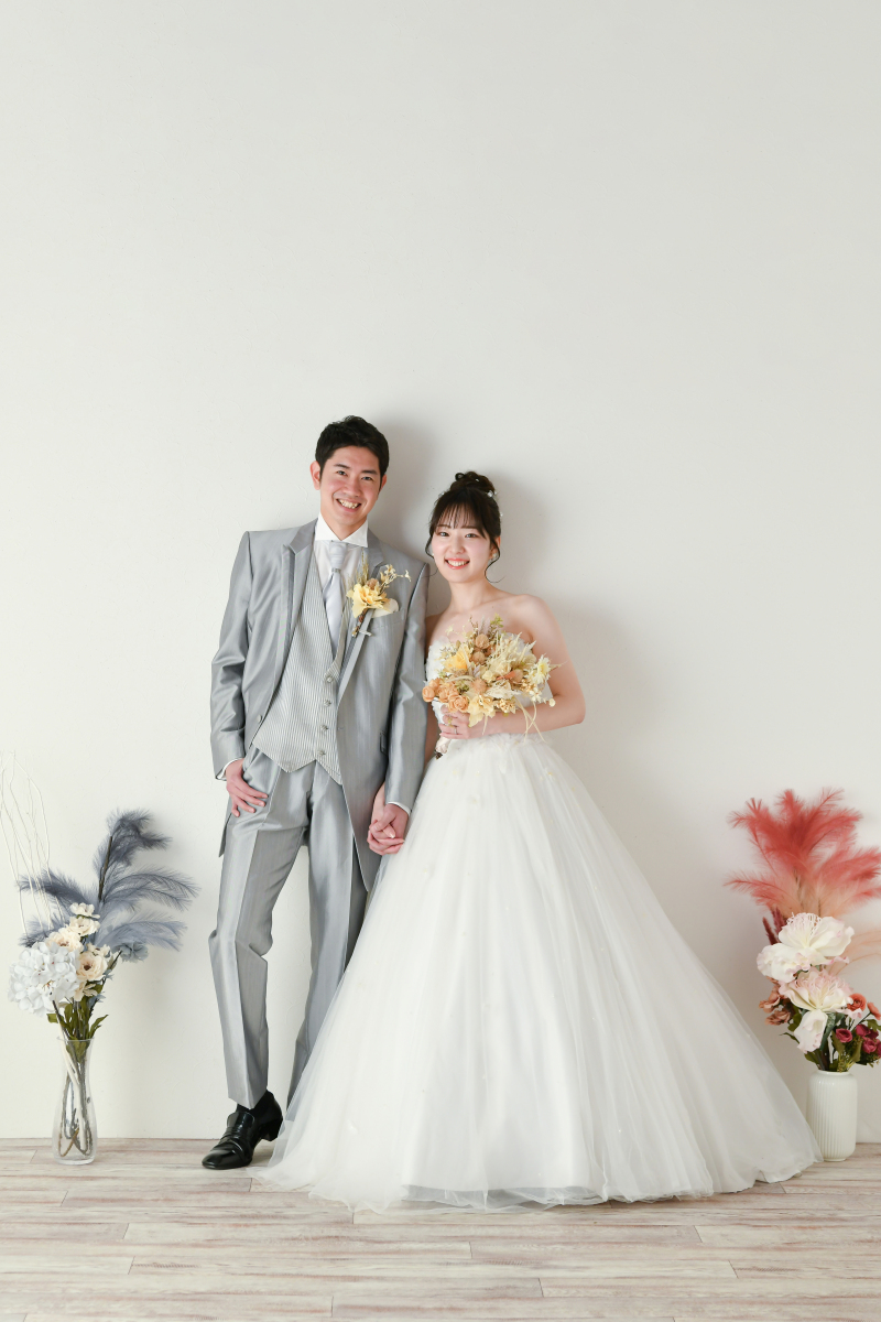 少しラフなスタイルで