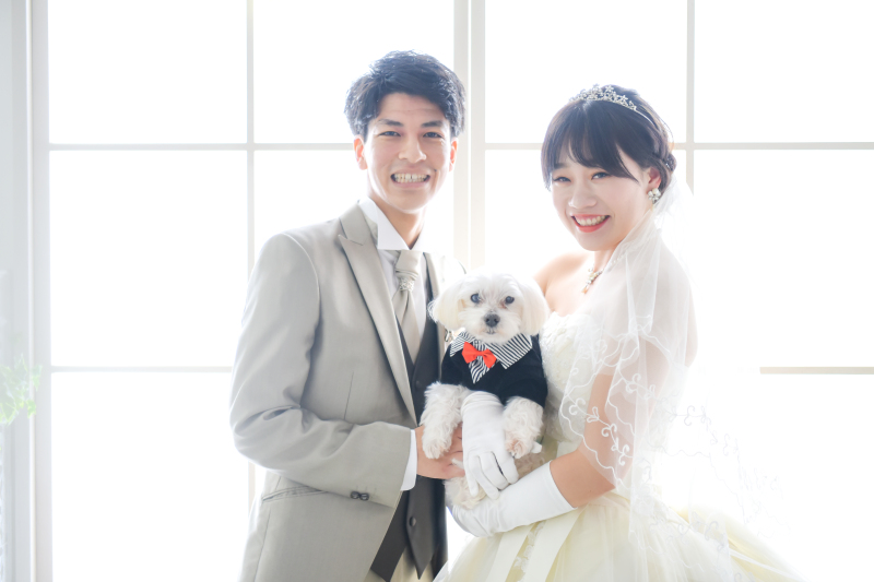 洋装でも一緒に