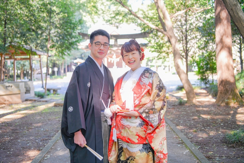 和装もロケーション撮影…♡