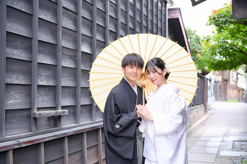 川越小江戸の街並みで