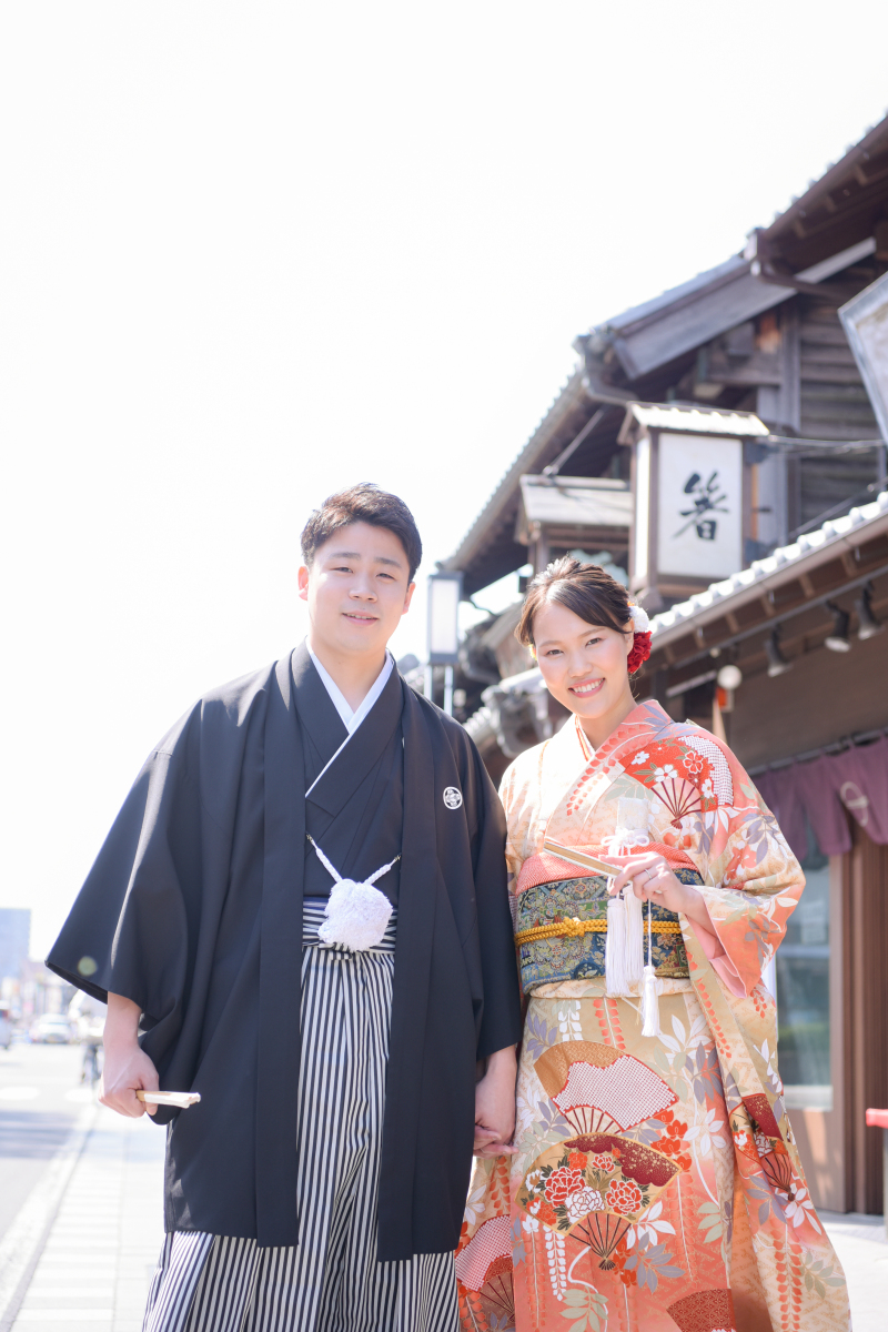 振袖で小江戸ロケーションフォト