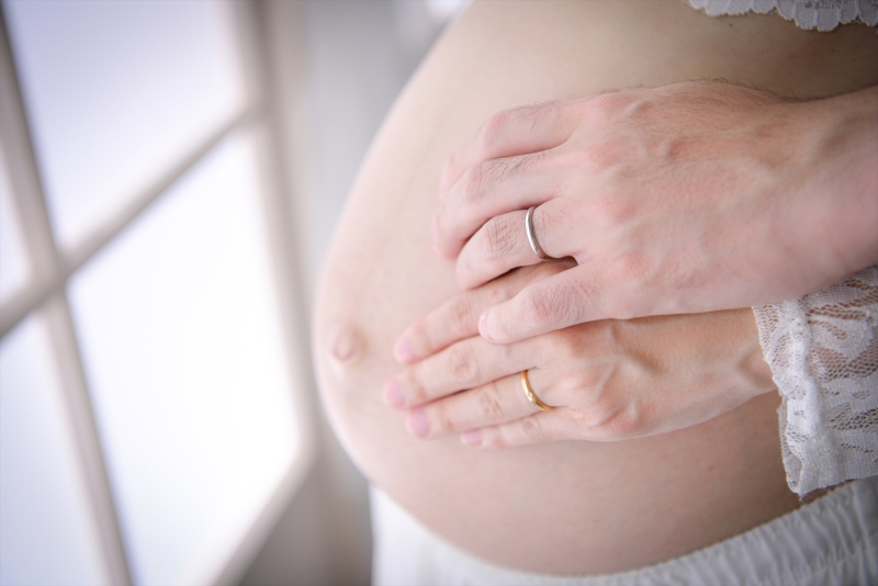 お腹のアップ…♡