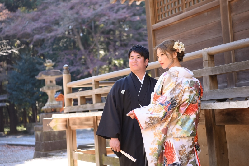 背中の刺繡も素敵…♡