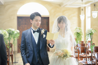 フォトスタジオミルフィーユ川越店_洋装チャペル内撮影…♡