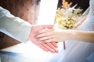 フォトスタジオミルフィーユ川越店_洋装チャペル内撮影…♡