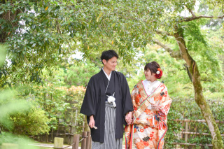 フォトスタジオミルフィーユ川越店_【寺院・庭園】和装ロケーション撮影