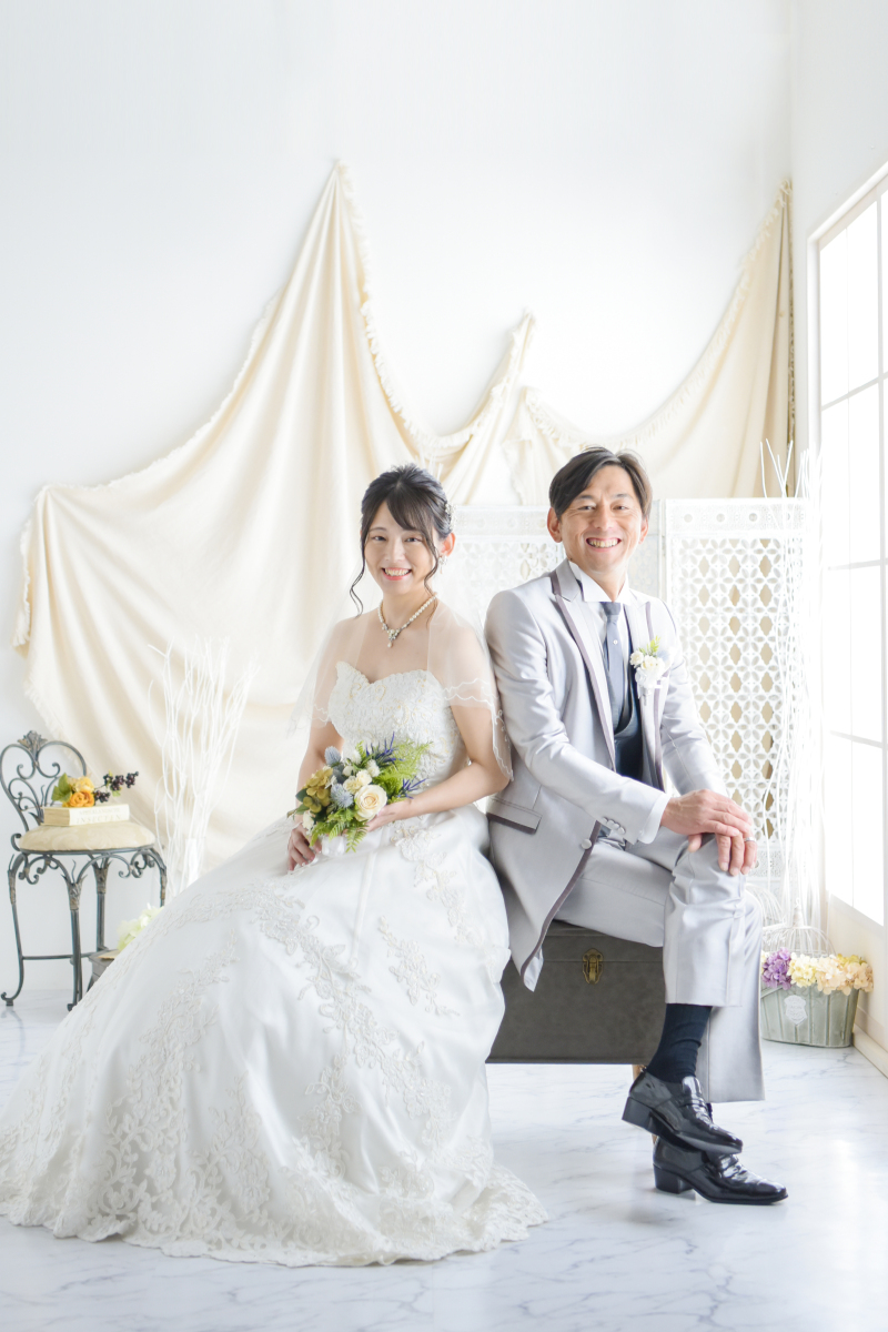 ライトに撮影データ1カット【スタジオ洋装1着プラン】