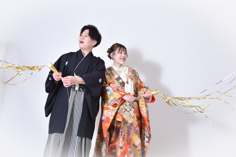 【スタジオ和装洋装プラン】220,000円を110,000円に!!!レタッチ付き