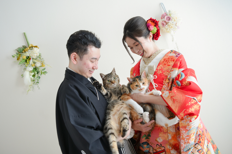 ペットＯＫライトに撮影データ20カット【スタジオ洋装1着プラン】