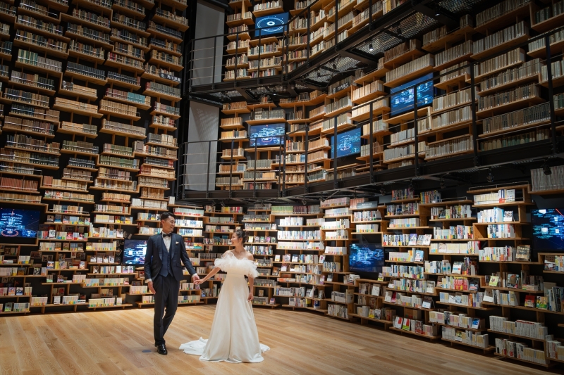 【角川武蔵野ミュージアム】ウェディングフォト＋スタジオフォト