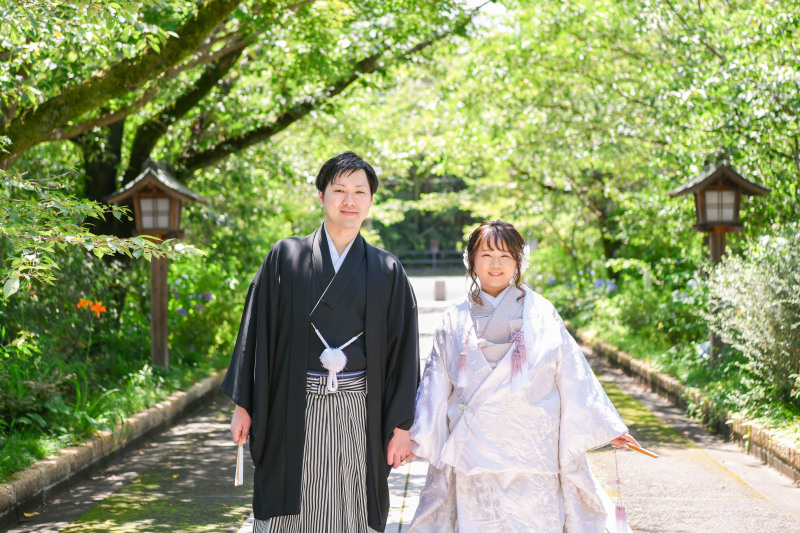 【高麗神社ロケーション&スタジオ和装洋装プラン】データ80カット付き