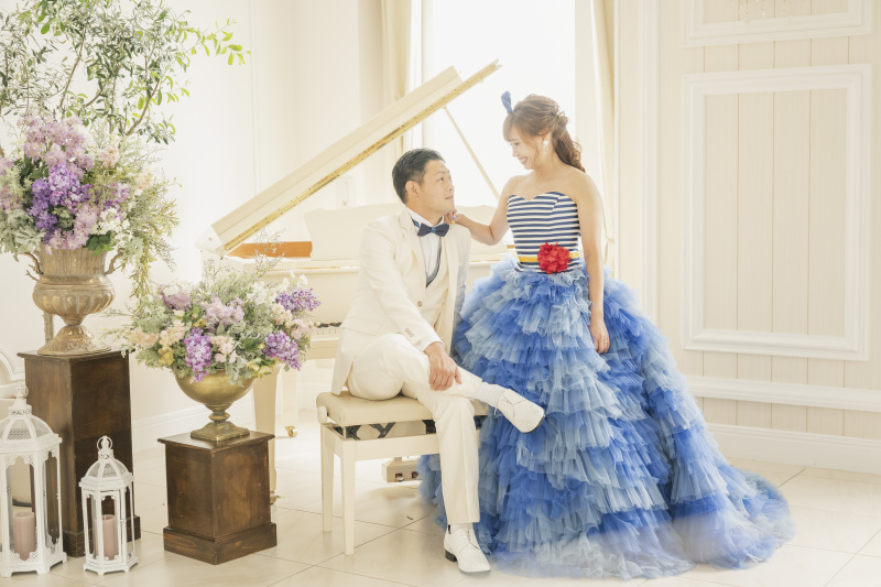 披露宴会場にて