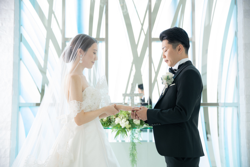 【チャペル】~指輪交換シーン~