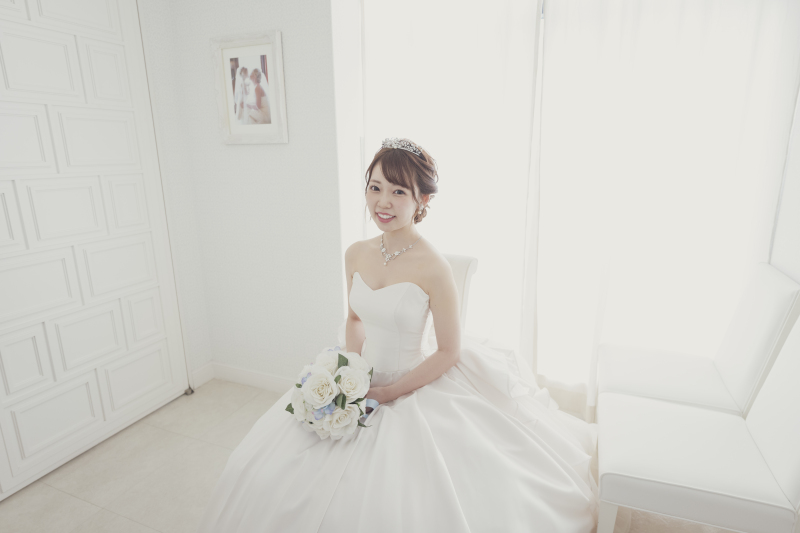 お支度部屋から撮影開始(^^)/