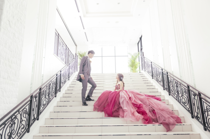 大階段を活かして・・・