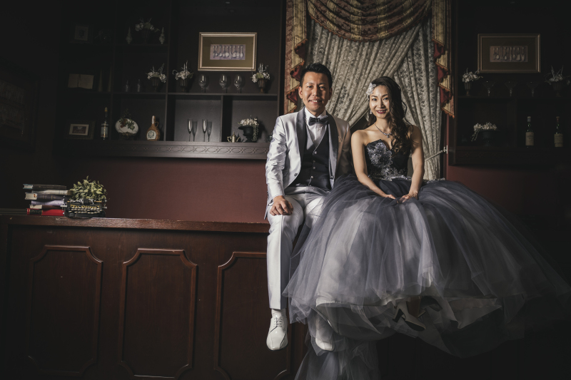 アンティークな小物を多数使用❤