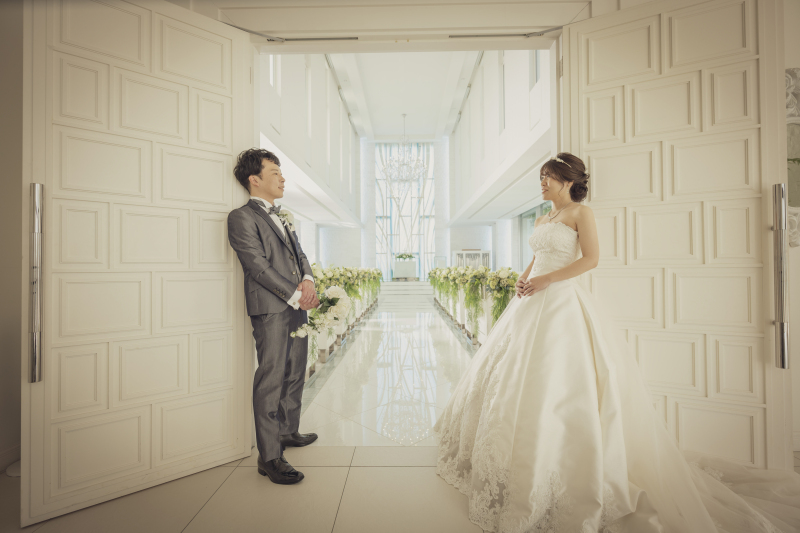 奥行きを活かしたお写真*